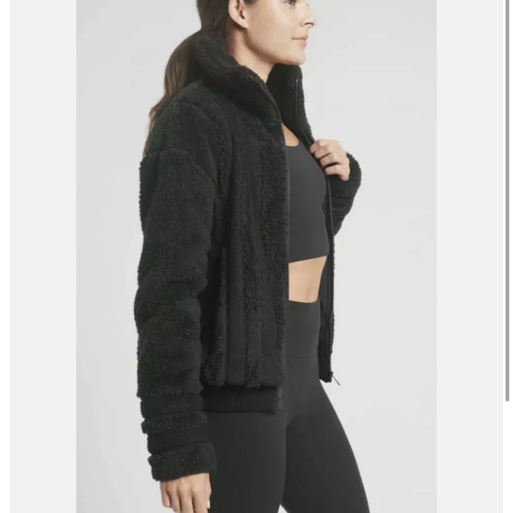 ATHLETA Willow Fleece Sherpa XS